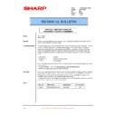 Sharp XG-V10WE (serv.man29) Technical Bulletin