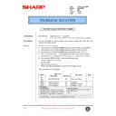 Sharp XG-V10WE (serv.man31) Technical Bulletin
