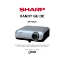 Sharp XR-10S Handy Guide