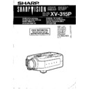 Sharp XV-315P (serv.man4) User Manual / Operation Manual