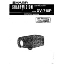 Sharp XV-710P (serv.man4) User Manual / Operation Manual