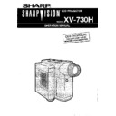 Sharp XV-730H (serv.man4) User Manual / Operation Manual