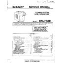 Sharp XV-730H Service Manual