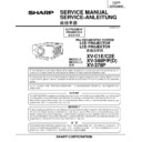 Sharp XV-C1E (serv.man2) Service Manual
