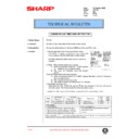 Sharp XV-C1E (serv.man23) Service Manual / Technical Bulletin