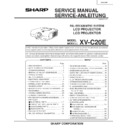 Sharp XV-C20E (serv.man3) Service Manual