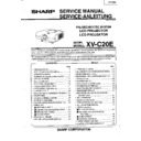 Sharp XV-C20E (serv.man7) Service Manual