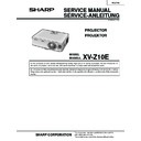 Sharp XV-Z10E (serv.man26) Service Manual