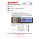 Sharp XV-Z10E (serv.man29) Technical Bulletin