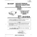 Sharp XV-Z1E (serv.man10) Service Manual