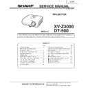 xv-z3000 service manual