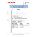 Sharp XV-Z9000E (serv.man19) Service Manual / Technical Bulletin