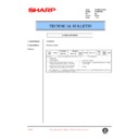 Sharp XV-Z9000E (serv.man22) Service Manual / Technical Bulletin