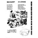 Sharp XV-ZW60E (serv.man3) User Manual / Operation Manual