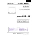 Sharp 21HT-15 (serv.man2) Service Manual