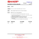 Sharp 21LF-90H (serv.man7) Service Manual / Technical Bulletin