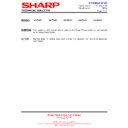 Sharp 21LF-90H (serv.man9) Service Manual / Technical Bulletin