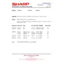 Sharp 28HW-53 (serv.man12) Service Manual / Technical Bulletin