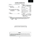 Sharp 28HW-53 Service Manual / Specification