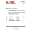 Sharp 28JW-73H (serv.man28) Service Manual / Technical Bulletin