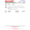 Sharp 28KF-84H (serv.man20) Technical Bulletin