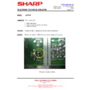 Sharp 28LF-94H (serv.man6) Service Manual / Technical Bulletin