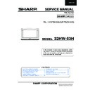 Sharp 32HW-53 (serv.man4) Service Manual