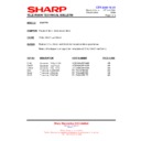 Sharp 32JF-77 (serv.man18) Service Manual / Technical Bulletin