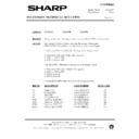 Sharp 37AM-12H (serv.man11) Technical Bulletin