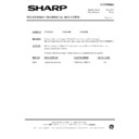 Sharp 37AM-12H (serv.man12) Technical Bulletin