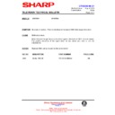 Sharp 37DT-25H (serv.man15) Technical Bulletin