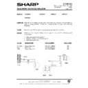 Sharp 37ES-33H (serv.man5) Service Manual / Technical Bulletin