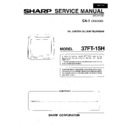 Sharp 37FT-15H (serv.man2) Service Manual