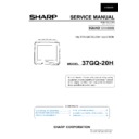 Sharp 37GQ-20 (serv.man6) Service Manual