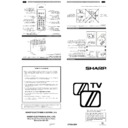 Sharp 37GQ-20 (serv.man8) User Guide / Operation Manual