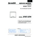 Sharp 37GT-27H (serv.man16) Service Manual