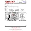 Sharp 37GT-27H (serv.man20) Service Manual / Technical Bulletin