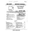 Sharp 37VT-12 (serv.man2) Service Manual