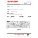 Sharp 51DS-03H (serv.man30) Service Manual / Technical Bulletin
