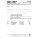 Sharp 51DT-25H (serv.man27) Service Manual / Technical Bulletin