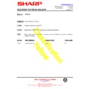 Sharp 51FS-51H (serv.man17) Technical Bulletin