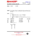 Sharp 59CS-03IR (serv.man11) Service Manual / Technical Bulletin
