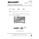 Sharp 59CS-05H (serv.man33) Service Manual / Technical Bulletin