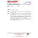 Sharp 59CS-D8H (serv.man19) Service Manual / Technical Bulletin