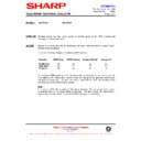 Sharp 59CS-D8H (serv.man28) Service Manual / Technical Bulletin