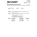 Sharp 59CS-D8H (serv.man32) Service Manual / Technical Bulletin