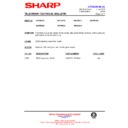Sharp 59ES-D7H (serv.man39) Technical Bulletin