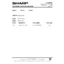Sharp 66DS-03H (serv.man35) Technical Bulletin