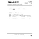 Sharp 66DS-05H (serv.man48) Service Manual / Technical Bulletin
