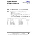 Sharp 66DW-18H (serv.man35) Service Manual / Technical Bulletin